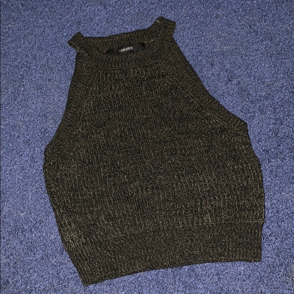 Forever 21 sweater crop top